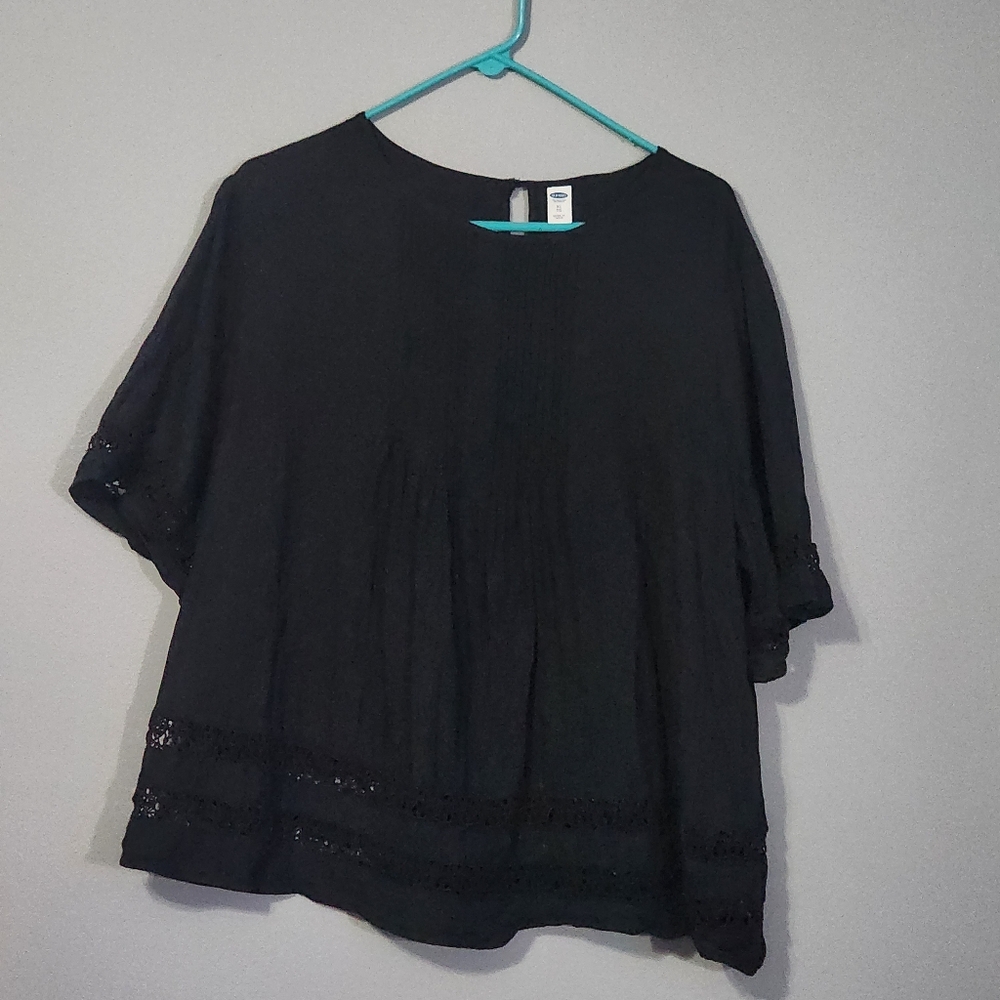 Elegant Black Women's Top